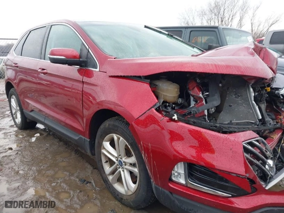 2019 Ford Edge SEL with VIN 2FMPK4J92KBB86652, listed as a IAAI auction lot 41651605 with NaN miles. Bid and sale history available at carsss.com. Image 13.