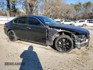 2017 BMW 5 Series 530i xDrive with VIN WBAJA7C37HG457940, listed as a Copart auction lot 85928794 with 134,801 mi miles and Salvage Title. Bid and sale history available at carsss.com. Image 4.
