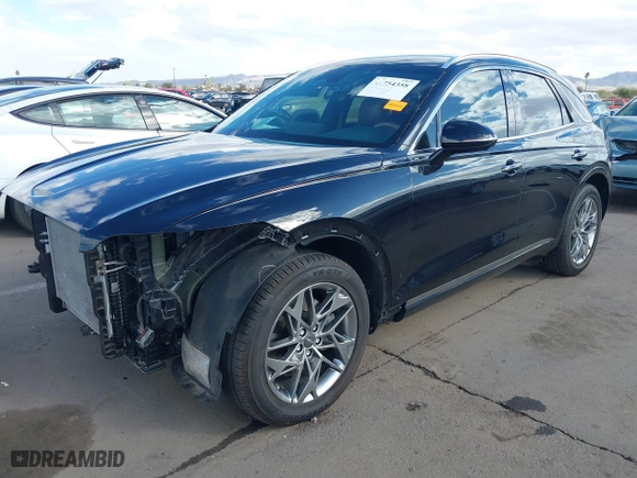 2022 Genesis GV70 2.5T with VIN KMUMADTB2NU066730, listed as a IAAI auction lot 41754358 with 40,937 mi miles. Bid and sale history available at carsss.com. Image 19.