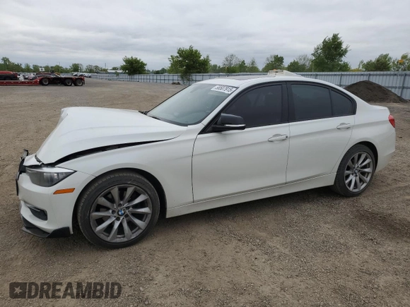 2013 BMW 3 Series 320i xDrive with VIN WBA3C3C51DF978651, listed as a Copart auction lot 58507915 with 117,025 mi miles and Salvage title. Bid and sale history available at DreamBid. Image 1.