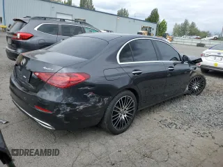 2023 Mercedes-Benz C 300 with VIN W1KAF4HB9PR092253, listed as a Copart auction lot 67173224 with 13,019 mi miles and Salvage title. Bid and sale history available at DreamBid. Image 3.