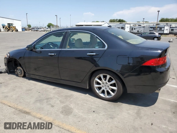 2006 Acura TSX Navi with VIN JH4CL95996C022164, listed as a Copart auction lot 60137615 with 312,665 mi miles and Salvage title. Bid and sale history available at DreamBid. Image 2.