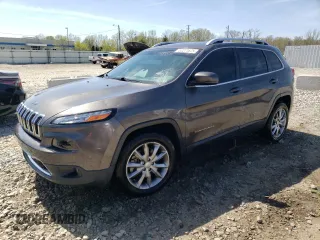 2018 Jeep Cherokee Limited with VIN 1C4PJLDX0JD587539, listed as a Copart auction lot 53271875 with 56,100 mi miles and Salvage title. Bid and sale history available at DreamBid. Image 1.