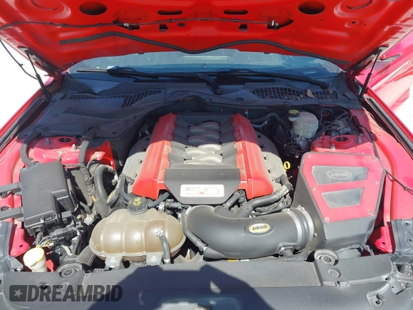 2015 Ford Mustang GT with VIN 1FA6P8CF8F5423611, listed as a IAAI auction lot 41915158 with 132,935 mi miles and . Bid and sale history available at carsss.com. Image 10.