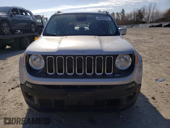 2017 Jeep Renegade Latitude with VIN ZACCJBBB8HPF85520, listed as a Copart auction lot 49056275 with 104,159 mi miles and Salvage Title. Bid and sale history available at carsss.com. Image 5.