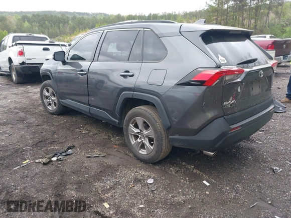 2022 Toyota RAV4 XLE with VIN 2T3W1RFV7NC187935, listed as a IAAI auction lot 41935287 with 74,351 mi miles. Bid and sale history available at carsss.com. Image 3.