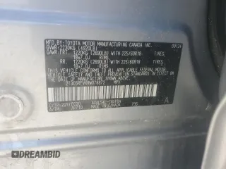 2024 Toyota RAV4 Hybrid XSE z VIN 2T3E6RFVXRW078872, wystawiony jako Copart lot #57592315 z przebiegiem 20 502 mil mil oraz Szkoda całkowita • Salvage title. Historia ofert i sprzedaży dostępna na DreamBid. Obrazek 14.