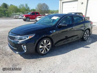 2018 Kia Optima S with VIN 5XXGT4L32JG253680, listed as a IAAI auction lot 41982361 with 204,237 mi miles. Bid and sale history available at carsss.com. Image 17.