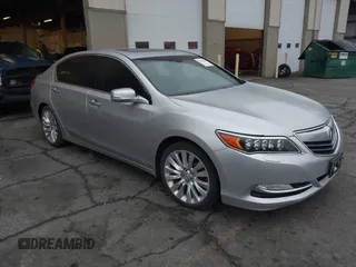 2014 Acura RLX Tech Pkg with VIN JH4KC1F54EC800071, listed as a IAAI auction lot 41311849 with 138,391 mi miles. Bid and sale history available at carsss.com. Image 1.