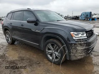 2018 Volkswagen Atlas SE with VIN 1V2FR2CA2JC570337, listed as a Copart auction lot 42166595 with 55,997 mi miles and Salvage title. Bid and sale history available at DreamBid. Image 4.