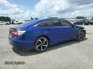 2019 Honda Accord Sport z VIN 1HGCV1F3XKA094070, wystawiony jako Copart lot #65361395 z przebiegiem 116 323 mil mil oraz Szkoda całkowita • Salvage title. Historia ofert i sprzedaży dostępna na DreamBid. Obrazek 3.
