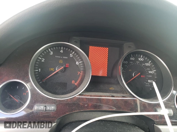 2006 Audi A8 4.2L with VIN WAUML44E86N006594, listed as a Copart auction lot 43246445 with Not provided miles and Salvage title. Bid and sale history available at DreamBid. Image 9.