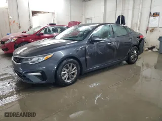 2019 Kia Optima LX with VIN 5XXGT4L36KG302557, listed as a Copart auction lot 52887305 with 35,328 mi miles and Salvage Title. Bid and sale history available at carsss.com. Image 1.