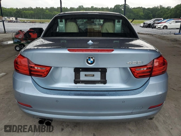 2014 BMW 4 Series 428i with VIN WBA3V7C52EJ872726, listed as a Copart auction lot 59609535 with 144,900 mi miles and Clean title. Bid and sale history available at DreamBid. Image 6.