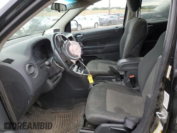 2012 Jeep Compass Latitude with VIN 1C4NJDEB8CD611962, listed as a Copart auction lot 50905545 with 173,579 mi miles and Non Repairable. Bid and sale history available at carsss.com. Image 7.