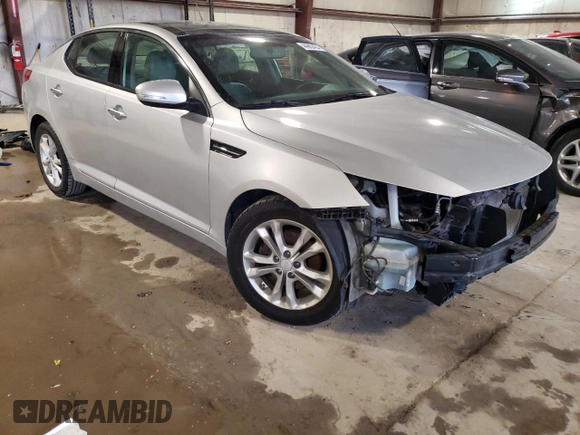 2013 Kia Optima EX with VIN 5XXGN4A72DG090968, listed as a Copart auction lot 44960454 with 140,938 mi miles and Salvage Title. Bid and sale history available at carsss.com. Image 4.