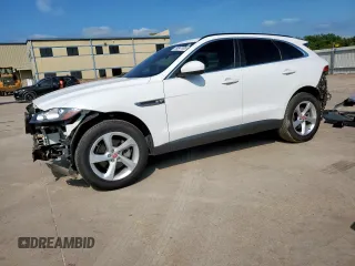 2019 Jaguar F-Pace 25t Premium z VIN SADCJ2FX3KA397408, wystawiony jako Copart lot #59347685 z przebiegiem 19 340 mil mil oraz Szkoda całkowita • Salvage title. Historia ofert i sprzedaży dostępna na DreamBid. Obrazek 1.