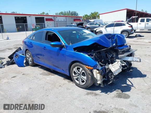2018 Honda Civic LX with VIN 19XFC2F54JE027744, listed as a IAAI auction lot 42038398 with 119,250 mi miles and . Bid and sale history available at DreamBid. Image 1.