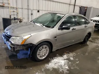 2008 Ford Focus SE with VIN 1FAHP35N78W261158, listed as a Copart auction lot 45799285 with 211,190 mi miles and Non Repairable. Bid and sale history available at DreamBid. Image 1.