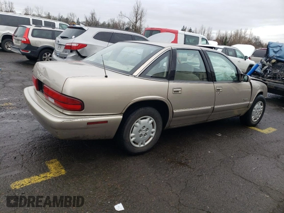1996 Buick Regal Custom with VIN 2G4WB52K7T1426501, listed as a Copart auction lot 84858184 with 89,553 mi miles and Salvage title. Bid and sale history available at DreamBid. Image 3.