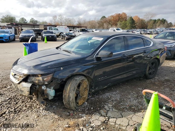 2016 Chevrolet Impala LS with VIN 1G11Z5SA2GU163225, listed as a Copart auction lot 85083894 with 214,510 mi miles and Salvage Title. Bid and sale history available at carsss.com. Image 1.