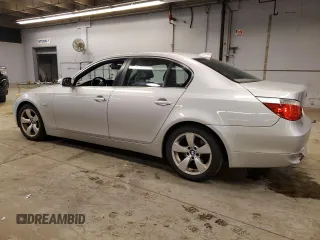 2007 BMW 5 Series 530i with VIN WBANE73597CM50002, listed as a Copart auction lot 83664944 with 205,201 mi miles and Clean Title. Bid and sale history available at DreamBid. Image 2.