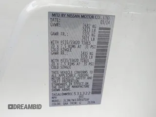 2014 Infiniti QX60 с VIN 5N1AL0MM9EC531322, выставлен на аукционе IAAI как лот 42321651 с пробегом 118 725 миль миль и . История ставок и продаж доступна на DreamBid. Изображение 9.