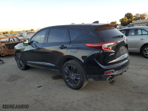 2019 Acura RDX w/A-Spec Pkg with VIN 5J8TC1H61KL008131, listed as a Copart auction lot 88170235 with 140,254 mi miles and Salvage Title. Bid and sale history available at carsss.com. Image 2.