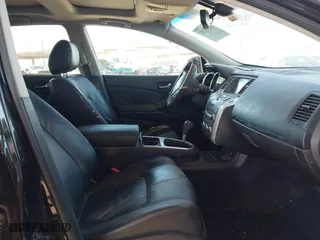 2009 Nissan Murano SL with VIN JN8AZ18W59W154596, listed as a IAAI auction lot 41713782 with 1 mi miles. Bid and sale history available at carsss.com. Image 5.