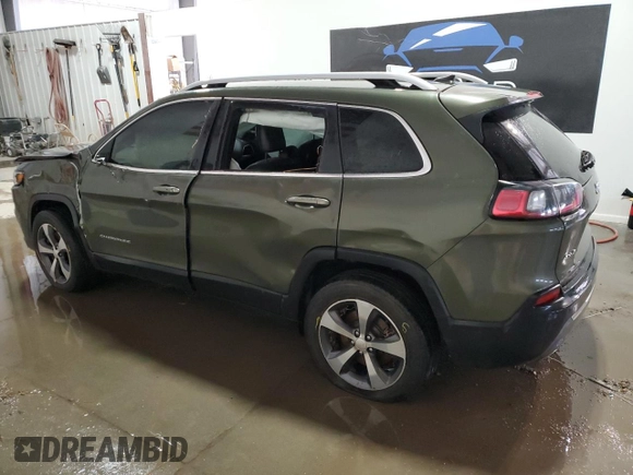 2019 Jeep Cherokee Limited with VIN 1C4PJMDX0KD166329, listed as a Copart auction lot 50183895 with 143,525 mi miles and Clean Title. Bid and sale history available at DreamBid. Image 2.