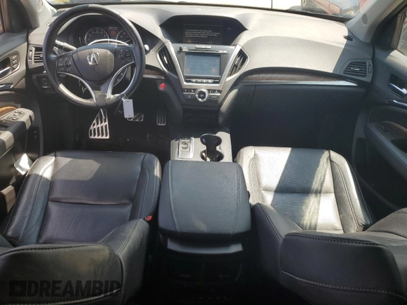 2019 Acura MDX Sport Hybrid w/Technology Pkg with VIN 5J8YD7H53KL000416, listed as a Copart auction lot 63522964 with 105,904 mi miles and Salvage Title. Bid and sale history available at carsss.com. Image 8.
