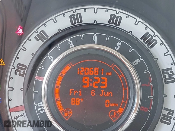 2013 FIAT 500 Pop with VIN 3C3CFFDR7DT512732, listed as a IAAI auction lot 42443988 with 120,681 mi miles and . Bid and sale history available at DreamBid. Image 16.