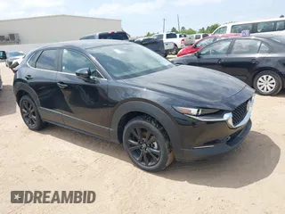 2024 Mazda CX-30 2.5 S Select Sport with VIN 3MVDMBBMXRM625841, listed as a IAAI auction lot 42057561 with 3,755 mi miles. Bid and sale history available at carsss.com. Image 1.