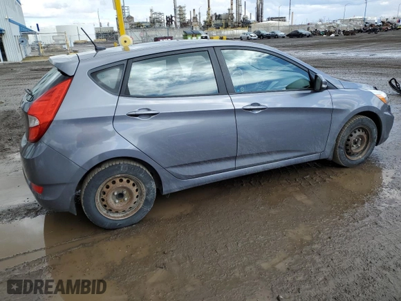 2017 Hyundai Accent Sport with VIN KMHCU5AE1HU334546, listed as a Copart auction lot 50028485 with 170,412 mi miles and Salvage Title. Bid and sale history available at carsss.com. Image 3.
