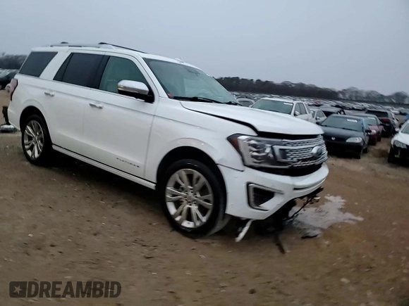 2020 Ford Expedition Platinum with VIN 1FMJU1MT6LEA65120, listed as a Copart auction lot 47950755 with 69,628 mi miles and Salvage Title. Bid and sale history available at carsss.com. Image 15.