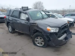 2011 Toyota 4Runner Trail with VIN JTEBU5JR5B5056492, listed as a IAAI auction lot 41623637 with 257,461 mi miles. Bid and sale history available at carsss.com. Image 1.