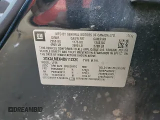2013 GMC Terrain SLE with VIN 2GKALMEK4D6112220, listed as a Copart auction lot 46237445 with 116,096 mi miles and Non Repairable. Bid and sale history available at carsss.com. Image 12.