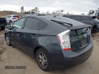 2010 Toyota Prius II with VIN JTDKN3DU1A0150564, listed as a IAAI auction lot 42033500 with 261,771 mi miles. Bid and sale history available at carsss.com. Image 3.