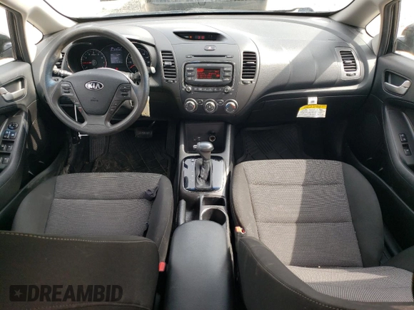 2017 Kia Forte LX with VIN 3KPFK4A79HE131227, listed as a Copart auction lot 52093965 with 21,945 mi miles and Salvage Title. Bid and sale history available at carsss.com. Image 8.