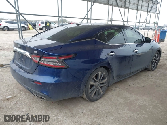 2020 Nissan Maxima SL with VIN 1N4AA6DV5LC364322, listed as a IAAI auction lot 41626097 with 81,258 mi miles and . Bid and sale history available at DreamBid. Image 4.