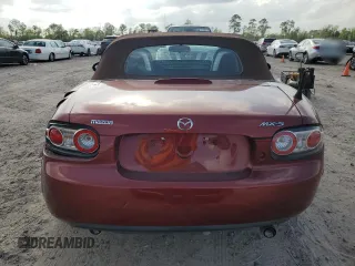 2007 Mazda MX-5 Miata Sport z VIN JM1NC25F270127574, wystawiony jako Copart lot #51538215 z przebiegiem 131 339 mil mil oraz Szkoda całkowita • Salvage title. Historia ofert i sprzedaży dostępna na DreamBid. Obrazek 6.