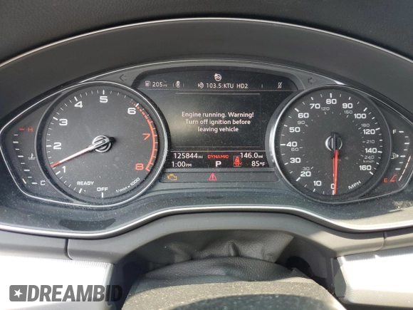 2020 Audi Q5 Premium with VIN WA1ANAFY8L2113769, listed as a Copart auction lot 59963025 with 125,844 mi miles and Salvage title. Bid and sale history available at DreamBid. Image 9.