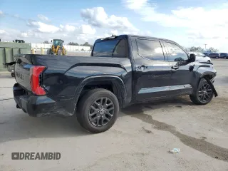 2023 Toyota Tundra 2WD Platinum with VIN 5TFNA5AB0PX026342, listed as a Copart auction lot 44012145 with 34,550 mi miles and Salvage Title. Bid and sale history available at carsss.com. Image 3.