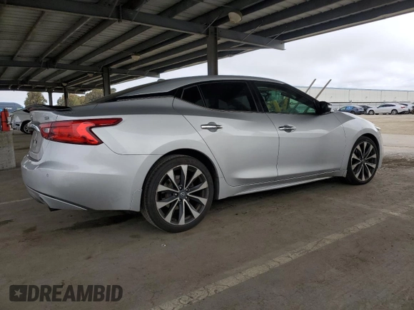 2016 Nissan Maxima SL with VIN 1N4AA6AP4GC416745, listed as a Copart auction lot 52789885 with 107,102 mi miles and Salvage Title. Bid and sale history available at DreamBid. Image 3.