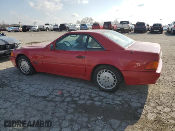 1990 Mercedes-Benz 300 with VIN WDBFA61E2LF005849, listed as a Copart auction lot 52911565 with 99,373 mi miles and Clean Title. Bid and sale history available at DreamBid. Image 2.