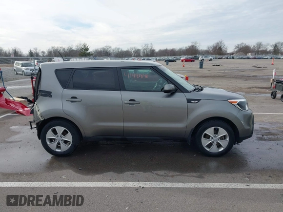 2014 Kia Soul with VIN KNDJN2A26E7051292, listed as a IAAI auction lot 41481848 with 127,273 mi miles. Bid and sale history available at carsss.com. Image 14.