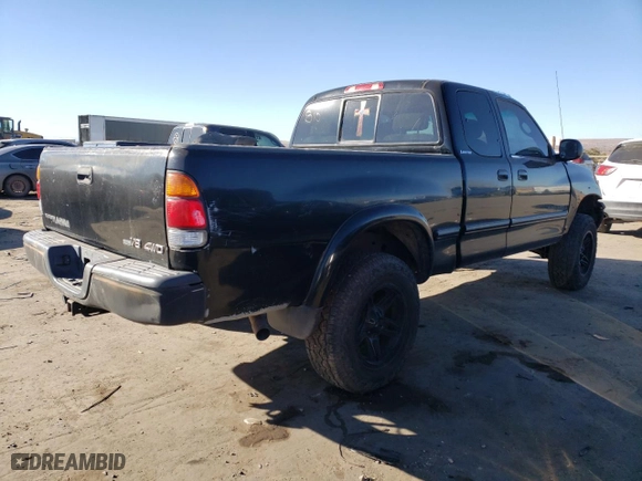 2001 Toyota Tundra Ltd with VIN 5TBBT48141S127958, listed as a Copart auction lot 84066504 with 0 mi miles and Salvage Title. Bid and sale history available at carsss.com. Image 3.