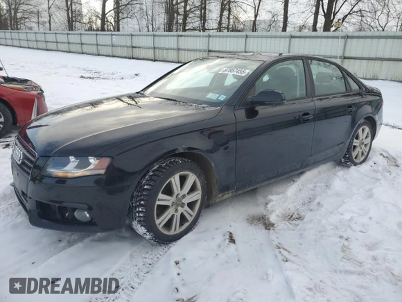 2010 Audi A4 2.0T Premium with VIN WAUBFAFL6AN054130, listed as a Copart auction lot 87857455 with 183,636 mi miles and Non Repairable. Bid and sale history available at carsss.com. Image 1.