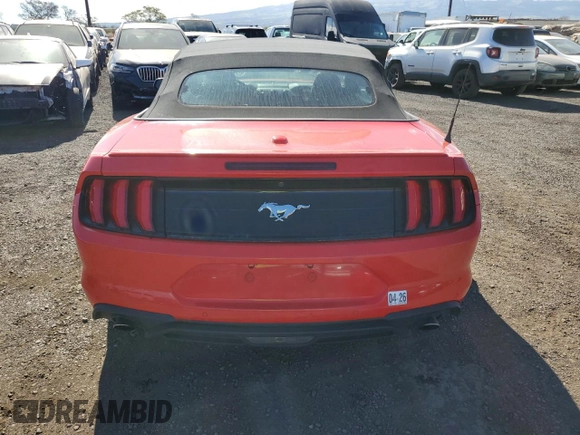 2023 Ford Mustang EcoBoost с VIN 1FATP8UHXP5110760, выставлен на аукционе Copart как лот 60175505 с пробегом 32 330 миль миль и Чистый • Clean title. История ставок и продаж доступна на DreamBid. Изображение 6.