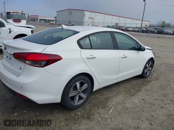 2018 Kia Forte LX with VIN 3KPFL4A73JE266545, listed as a IAAI auction lot 41784931 with 123,076 mi miles and . Bid and sale history available at DreamBid. Image 4.